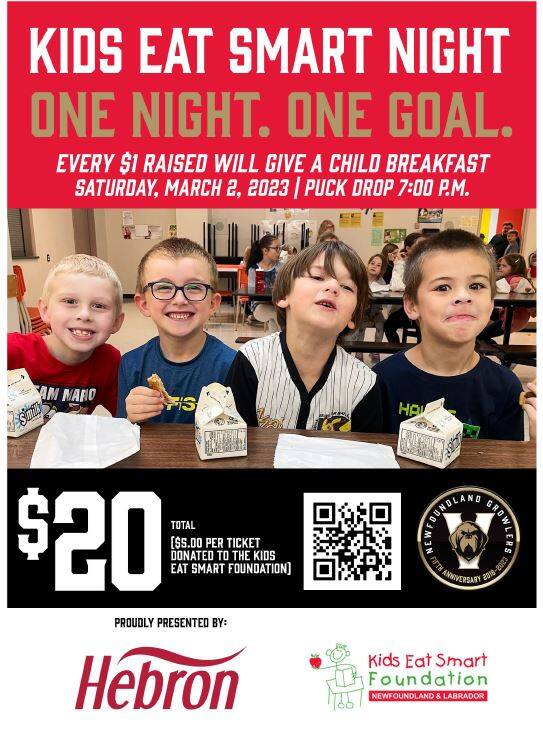 Kids Eat Smart with the NL Growlers - Town of Fogo Island