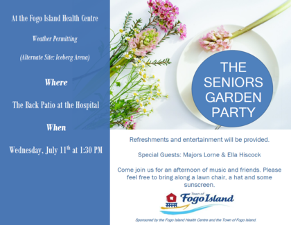 Seniors Garden Party